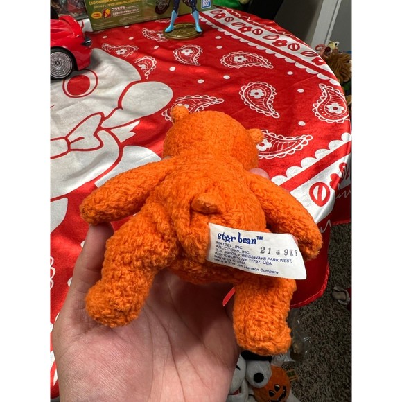 RARE VTG Disney Bear In The Big Blue House - Ojo Plush 6" By Mattel - Picture 4 of 4